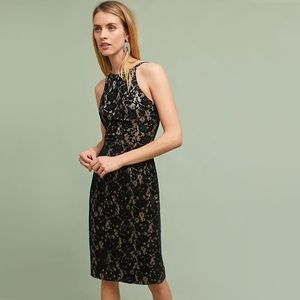 Black Halo | Elora Lace Midi Dress | NWT